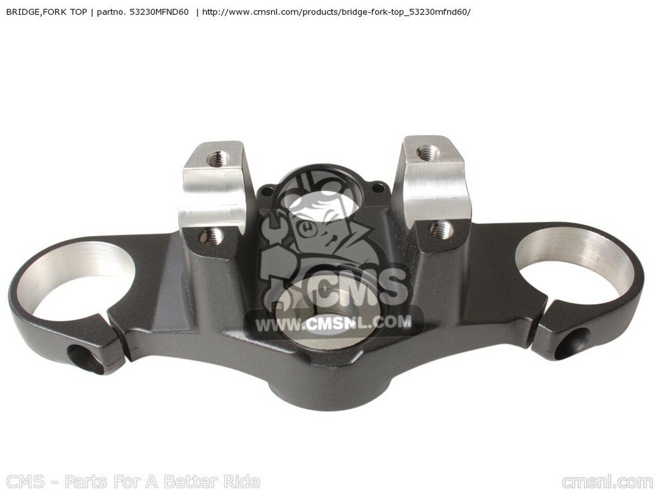 CMS シーエムエス BRIDGE，FORK TOP CB1000R 9 AUSTRALIA ENGLAND / MPH EUROPEAN DIRECT SALES FRANCE CMF A B CB1000RA ABS ST HONDA ホンダ トップブリッジ ハンドル周辺パーツ ハンドル