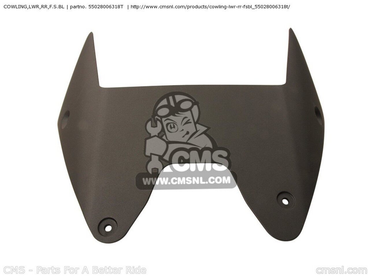 CMS シーエムエス COWLING,LWR,RR,F.S.BL ZX1400C9F NINJA ZX14 USA ZX1400EDF ZX14R ZX1400FDF / ABS KAWASAKI カワサキ アンダーカウル カウル関連 外装|ウェビック 店