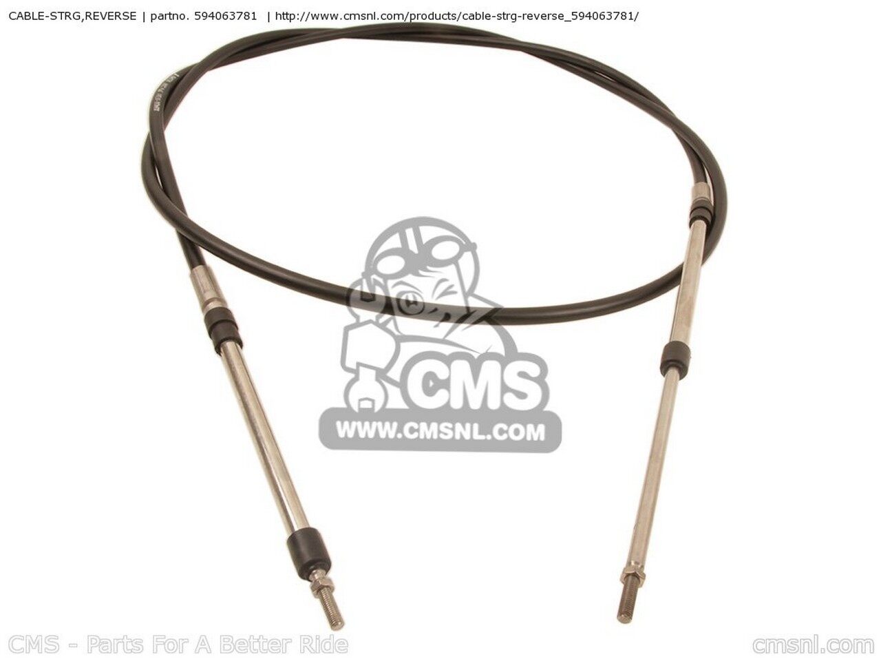 CMS シーエムエス CABLE-STRG，REVERSE JT1500-B7F JETSKI ULTRA 250X 2007 USA JT1500-C7F LX JT1500-C8F 2008 JT1500-E9F 260X 2009 JT1500-F9F 260LX KAWASAKI カワサキ その他ハンドルオプション・補修部品 ハンドル｜ウェビック　店