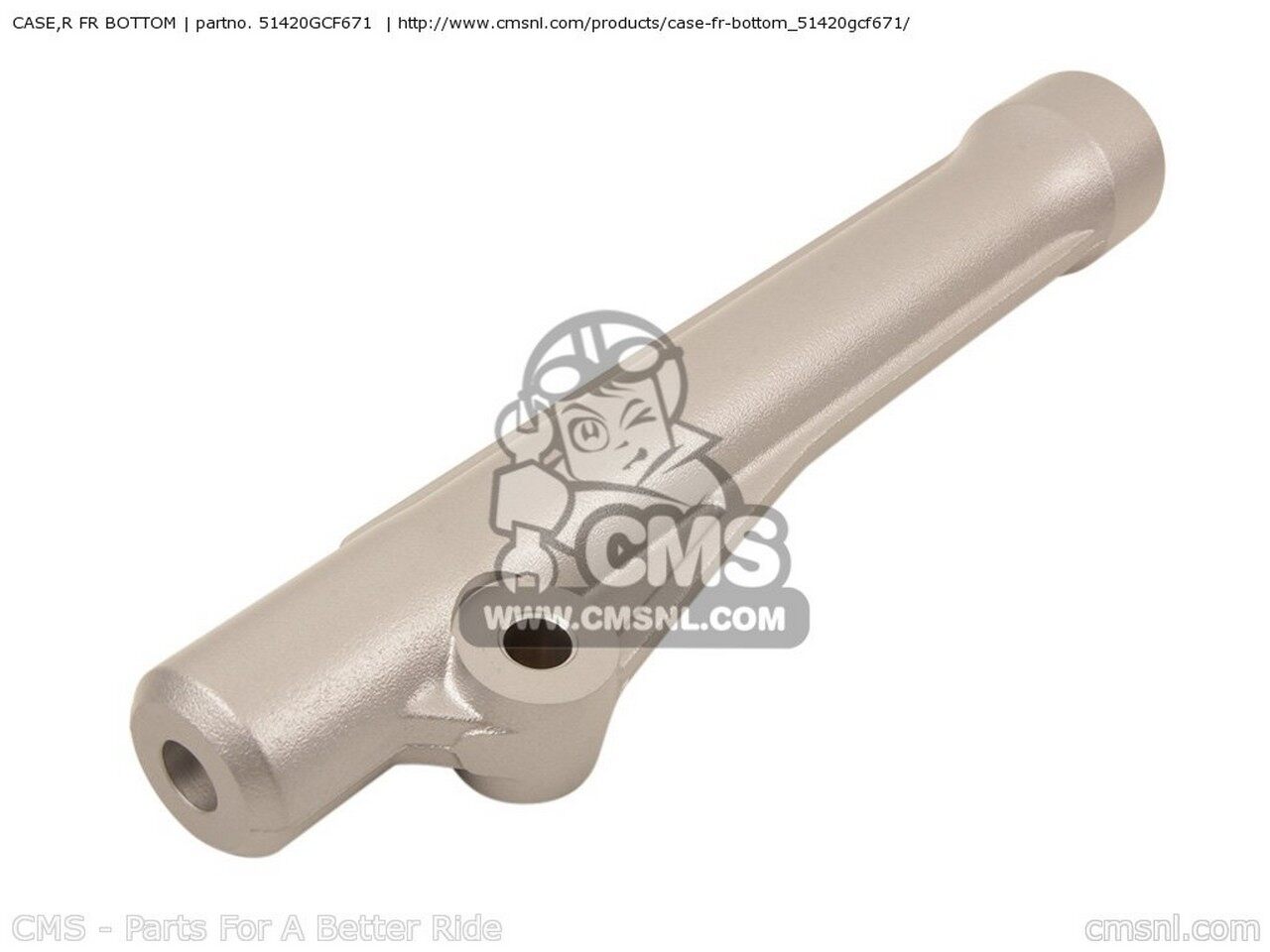 CMS シーエムエス CASE，R FR BOTTOM CRF70F 2004 4 EUROPEAN DIRECT SALES USA 2005 5 2006 6 2007 7 2008 8 AUSTRALIA 2009 9 2010 A 2011 B XR70R 2000 Y 2001 1 CANADA / REF HONDA ホンダ その他フロントフォークオプション・補修部品 サスペンション 足回り｜ウェビック　店 25,241円
