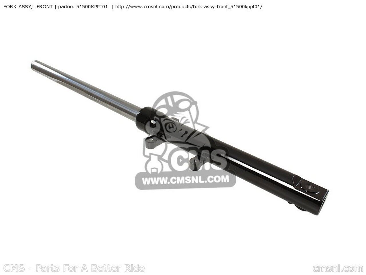 CMS シーエムエス FORK ASSY,L FRONT CBR125RW 2011 B AUSTRALIA / ST ENGLAND EUROPEAN DIRECT SALES FRANCE GERMANY KOREA HONDA ホンダ フロントフォーク サスペンション 足回り|ウェビック 店