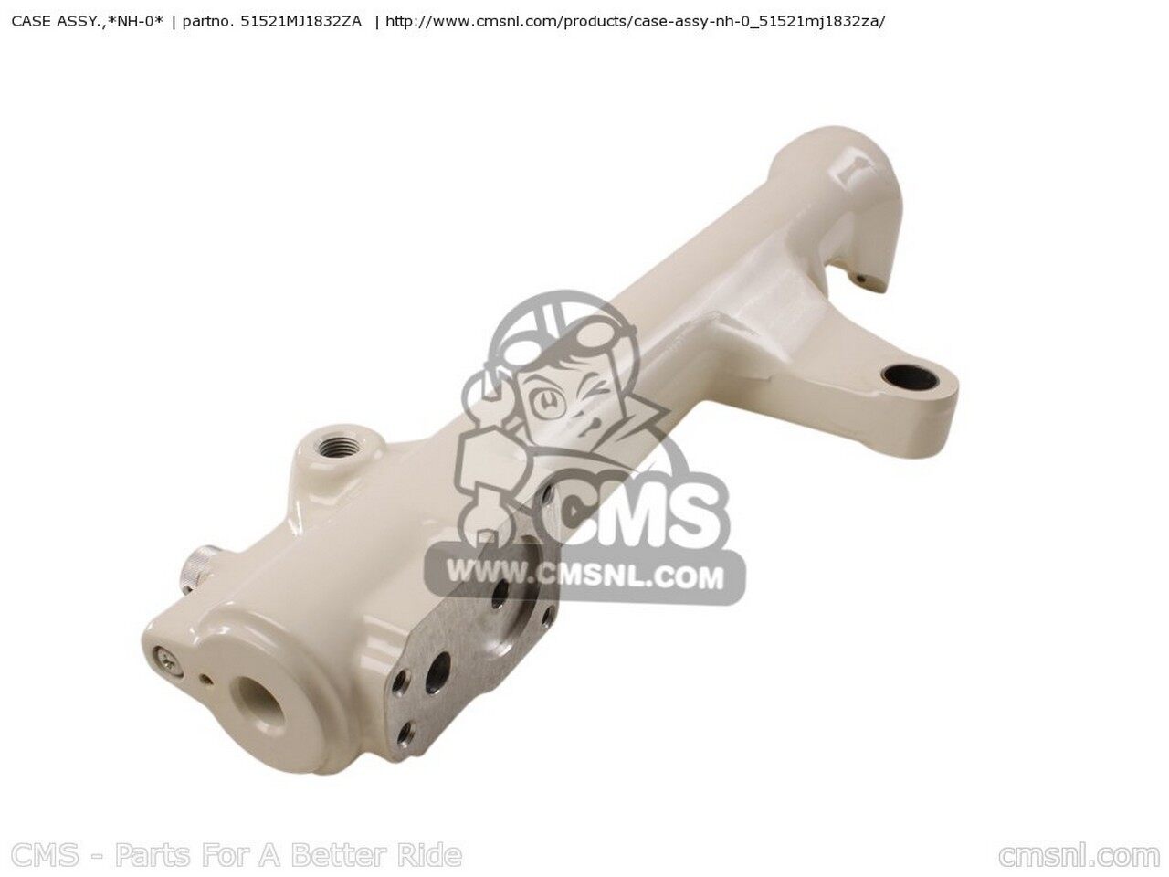 CMS シーエムエス CASE ASSY.，*NH-0* CBX750P2 2001 1 GEN EXPORT / KPH TYPE 4 PLR GENERAL MK 2 PLB 3 MOT 5 6 MOROCCO BLA PERU PERUMK HONDA ホンダ その他フロントフォークオプション・補修部品 サスペンション 足回り｜ウェビック　店