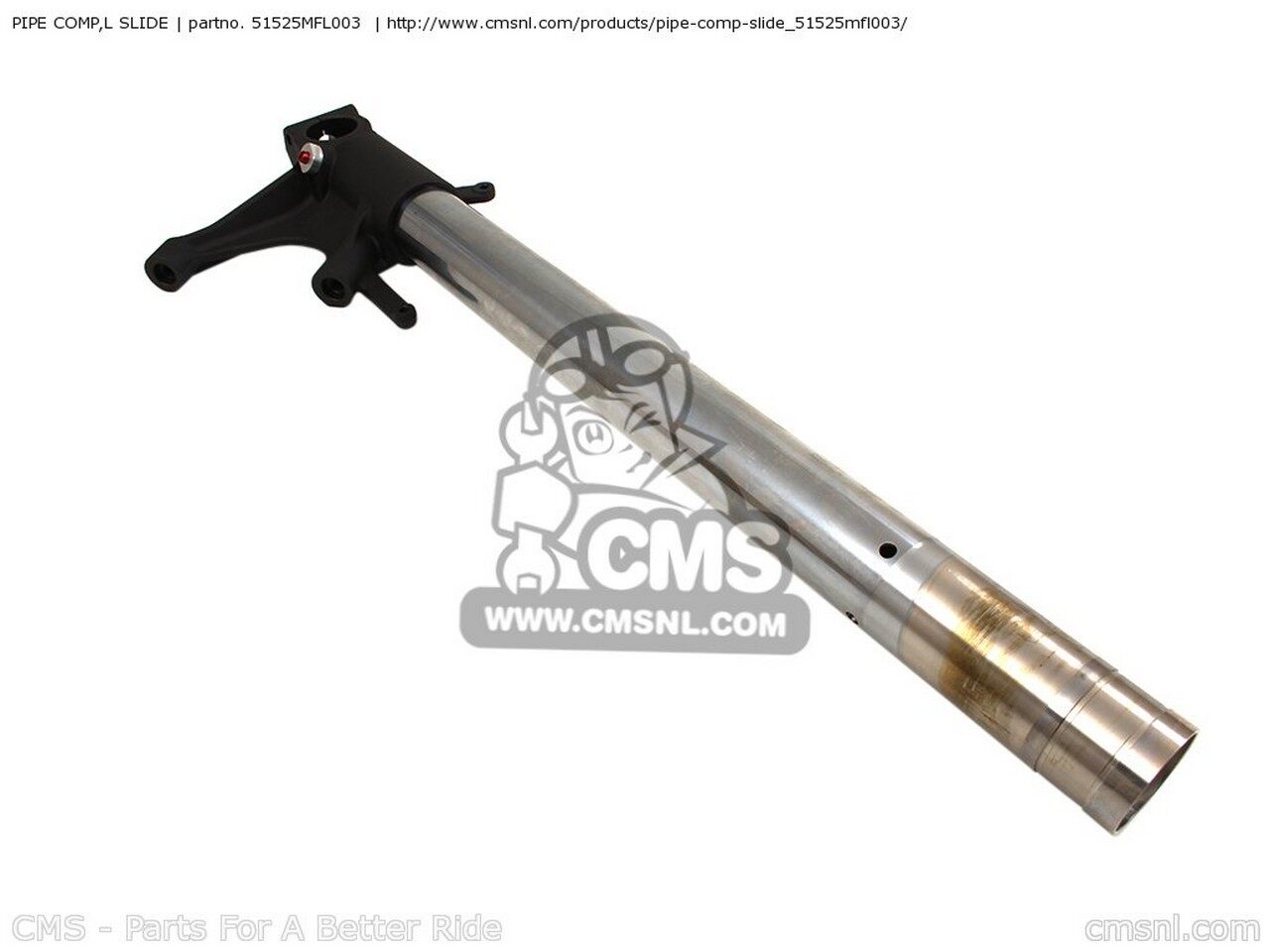 CMS シーエムエス PIPE COMP，L SLIDE CBR1000RA 9 ENGLAND / TYPE 3