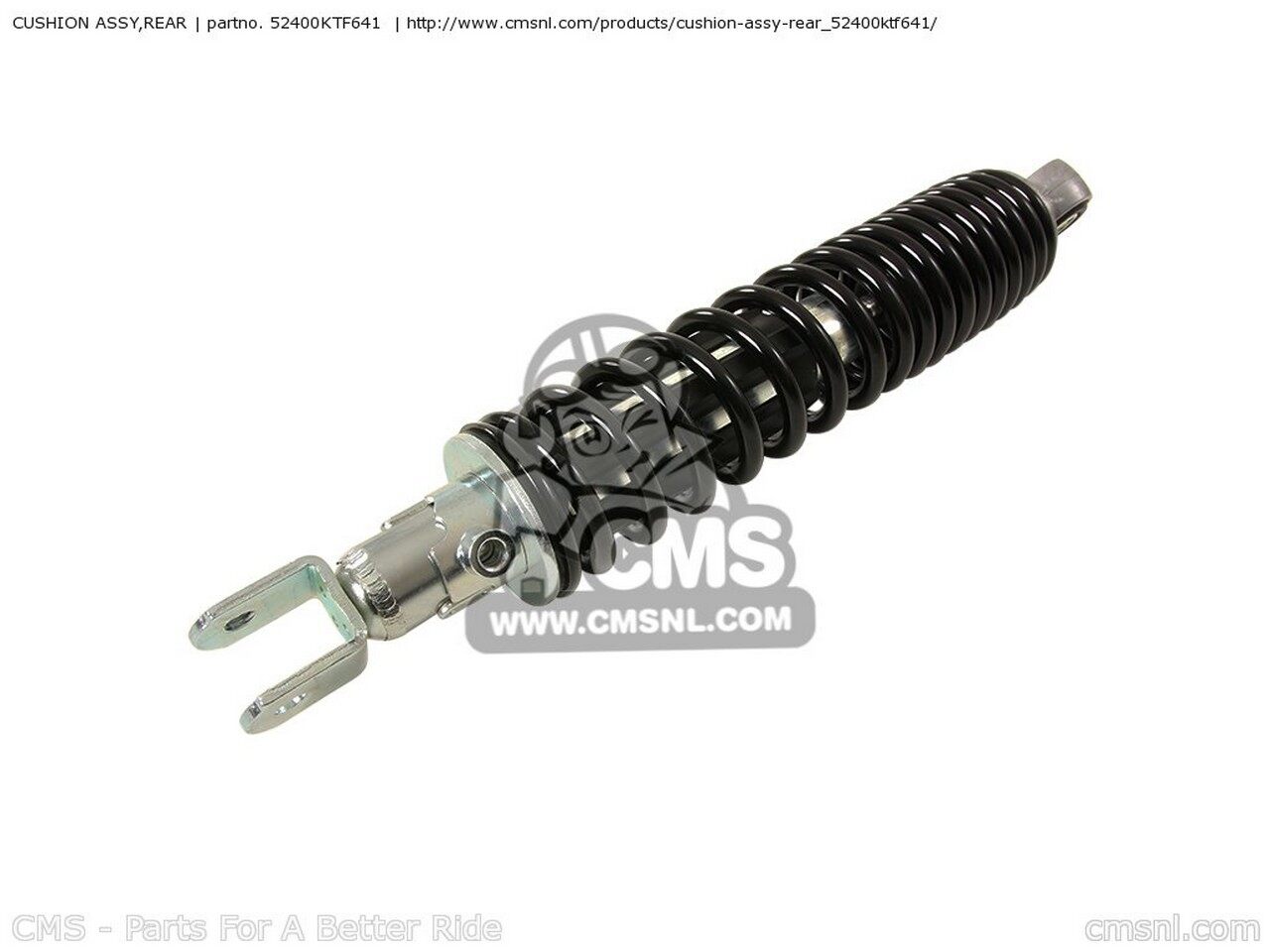 CMS シーエムエス CUSHION ASSY，REAR SH125 2005 5 ENGLAND / MPH 2E EUROPEAN DIRECT SALES MKH 2ED FRANCE CMF 2F 2006 6 2007 7 TYPE 2 NGLANDMKH 2008 8 SH125R SH125S SH150 SH150R SH150S HONDA ホンダ リアサスペンション サスペンション 足回り