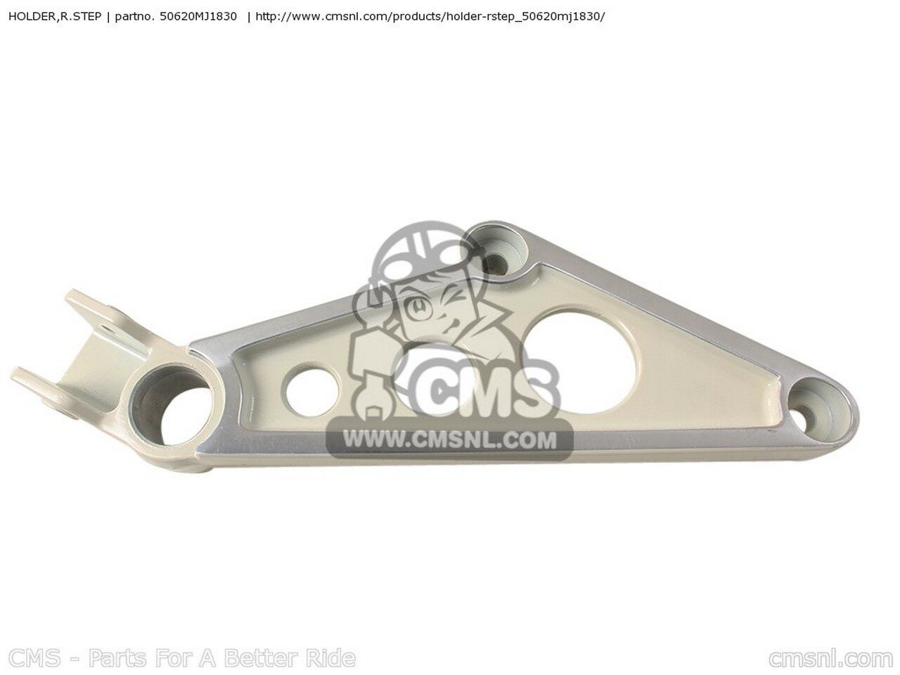CMS シーエムエス HOLDER，R.STEP CBX750P2 2001 1 GEN EXPORT / KPH TYPE 4 PLR GENERAL MK 2 PLB 3 MOT 5 6 MOROCCO BLA PERU PERUMK HONDA ホンダ その他ステップオプション・補修部品 ステップ 足回り 22,408円