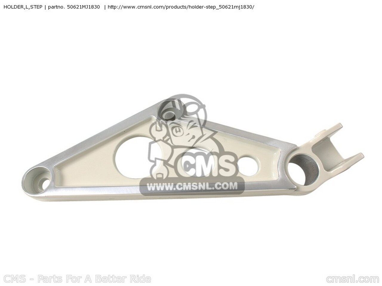 CMS シーエムエス HOLDER，L，STEP CBX750P2 2001 1 GEN EXPORT / KPH TYPE 4 PLR GENERAL MK 2 PLB 3 MOT 5 6 MOROCCO BLA PERU PERUMK HONDA ホンダ その他ステップオプション・補修部品 ステップ 足回り