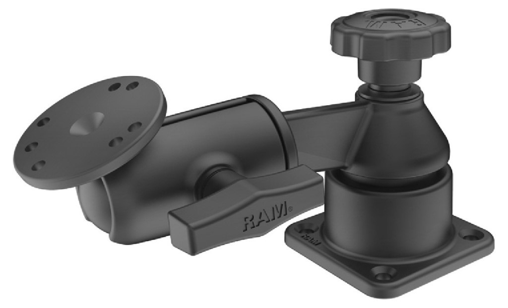 RAM MOUNTS ラムマウント AMPSラウンドベース＆スイングアームセット その他各種電子機器マウント・オプション・補修部品 電子機器類｜ウェビック　店