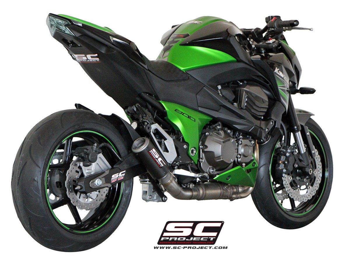 SC-PROJECT SCプロジェクト CR-Tスリップオンサイレンサー Z800 KAWASAKI カワサキ スリップオンマフラー マフラー