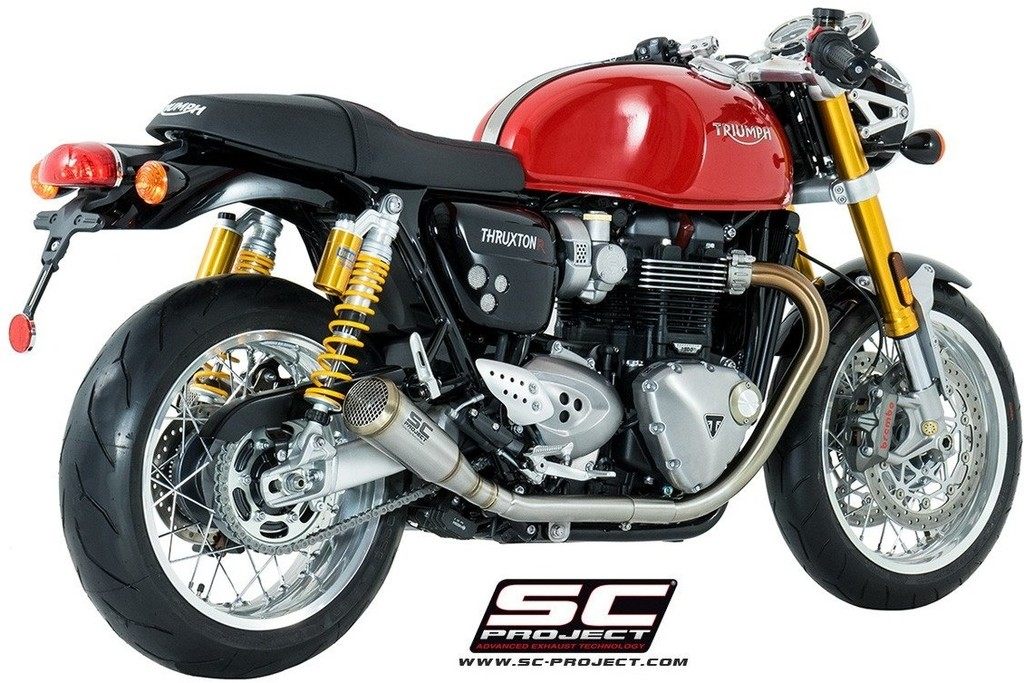 楽天市場】SC-PROJECT SCプロジェクト ヴィンテージコニック ツイン スリップオンサイレンサー THRUXTON 1200 THRUXTON  1200 R THRUXTON 1200 RS TRIUMPH トライアンフ スリップオンマフラー : ウェビック 楽天市場店