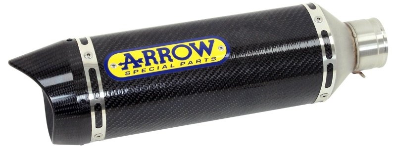 ARROW アロー THUNDER サイレンサー MT-07 YAMAHA ヤマハ スリップオンマフラー マフラー サイレンサー材質:カーボン|ウェビック 店