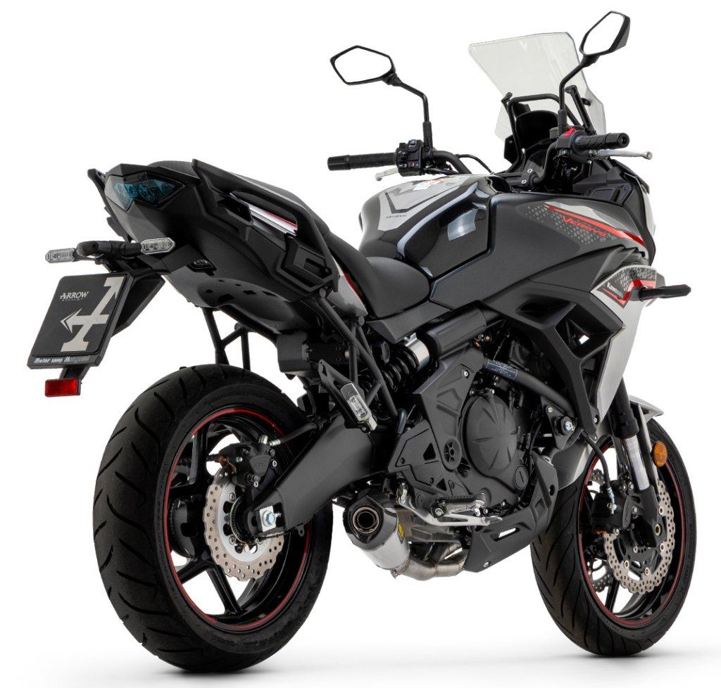 ARROW アロー X-KONE サイレンサー NINJA 650 Z VERSYS KAWASAKI カワサキ スリップオンマフラー マフラー サイレンサー材質：ステンレス｜ウェビック　店