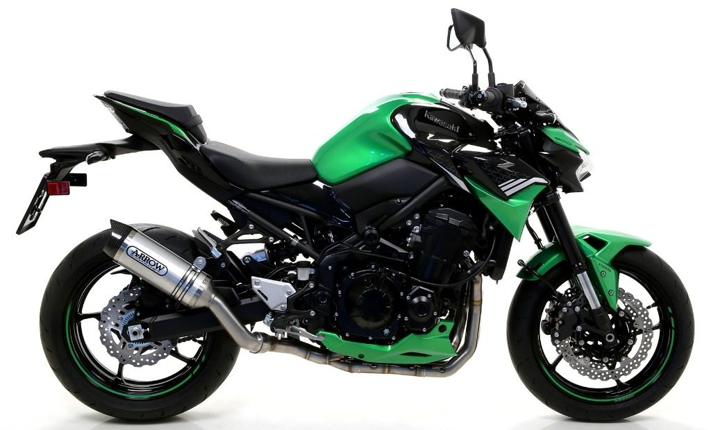 ARROW アロー THUNDER スリップオンマフラー Z 900 KAWASAKI カワサキ マフラー サイレンサー材質:アルミニウム