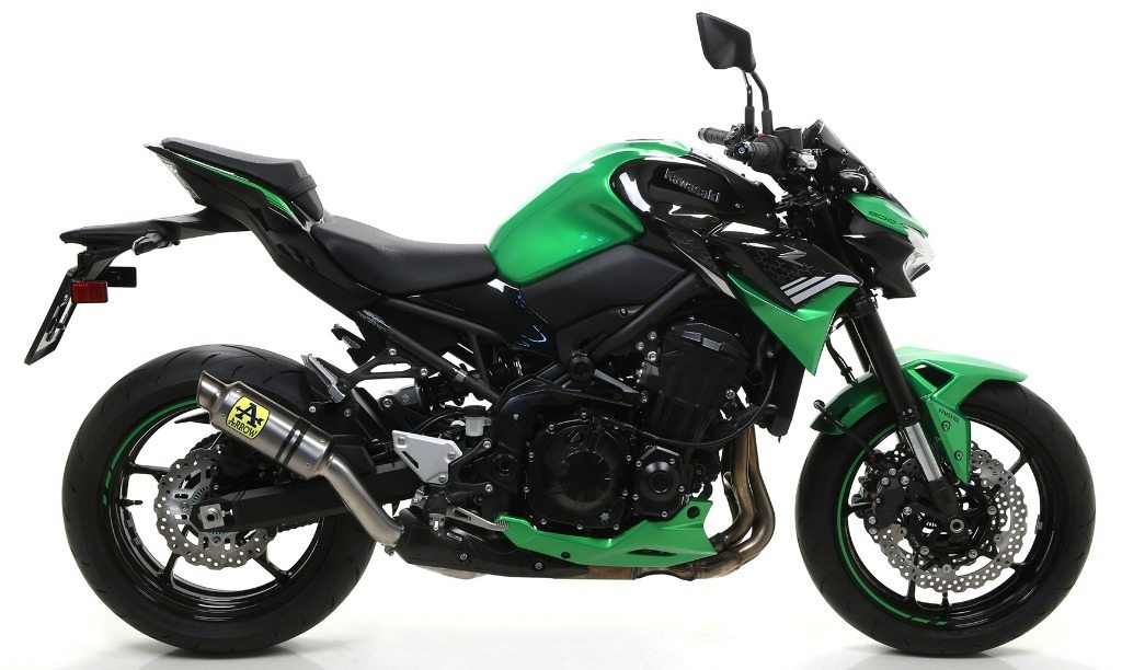 ARROW アロー GP2 スリップオンマフラー Z 900 KAWASAKI カワサキ マフラー サイレンサー材質：チタン