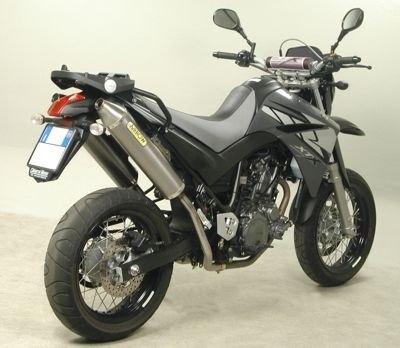 ARROW アロー THUNDER スリップオンマフラー XT 660 R X YAMAHA ヤマハ マフラー サイレンサー材質:アルミニウムダーク|ウェビック 店