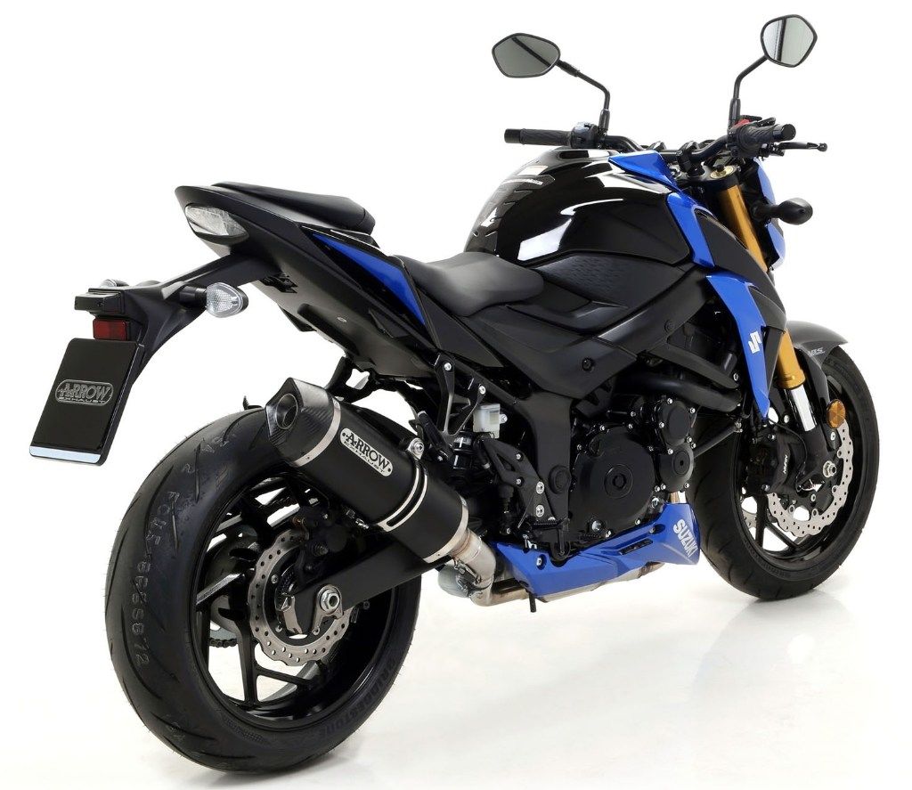 ARROW アロー RACE-TECH スリップオンマフラー GSX-S 750 GSR SUZUKI スズキ マフラー サイレンサー材質：アルミニウムダーク