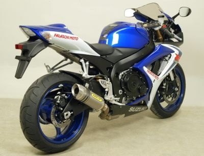 ARROW アロー THUNDER スリップオンマフラー GSX-R 600 I.E. 750 SUZUKI スズキ マフラー サイレンサー材質：アルミニウムダーク