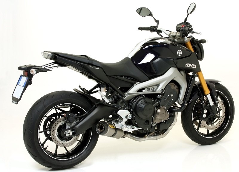 ARROW アロー THUNDER スリップオンマフラー MT-09 TRACER 900 GT YAMAHA ヤマハ マフラー サイレンサー材質:アルミニウム|ウェビック 店