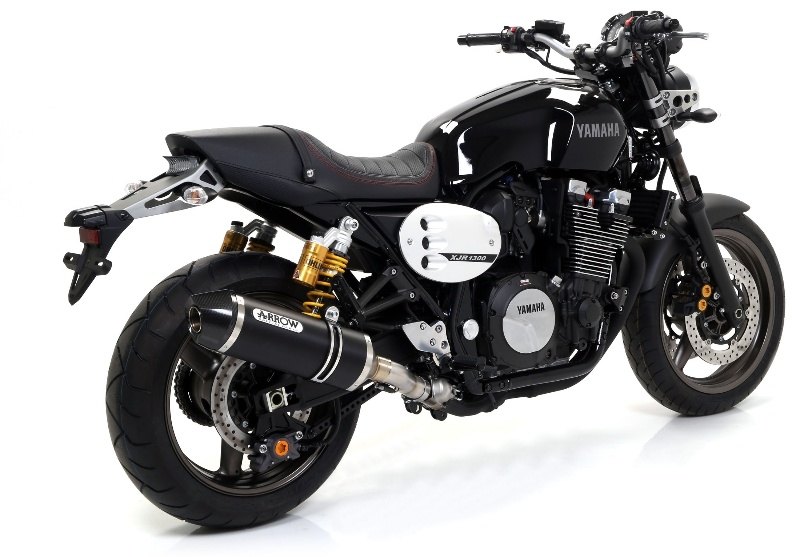 ARROW アロー RACE-TECH スリップオンマフラー XJR 1300 YAMAHA ヤマハ マフラー サイレンサー材質:アルミニウムダーク|ウェビック 店