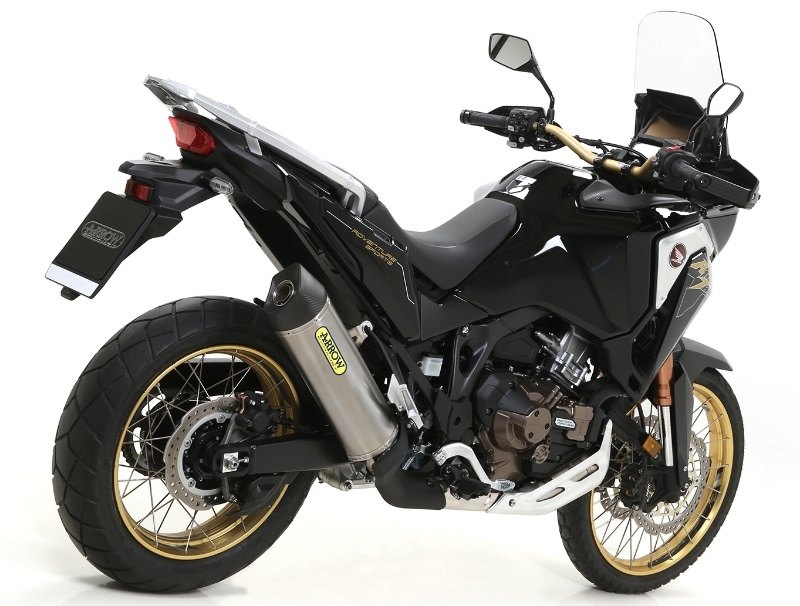 ARROW アロー MAXI RACE-TECH スリップオンマフラー CRF1100L AFRICA TWIN HONDA ホンダ マフラー サイレンサー材質：チタン｜ウェビック　店