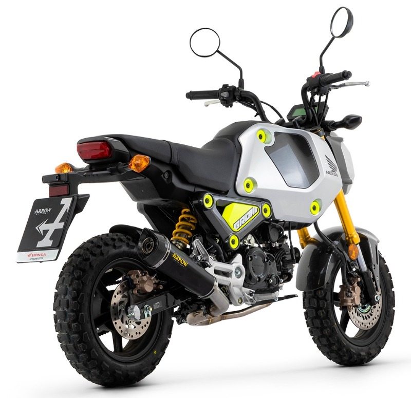 ARROW アロー X-KONE サイレンサー MSX 125 GROM HONDA ホンダ スリップオンマフラー マフラー サイレンサー材質：ステンレス