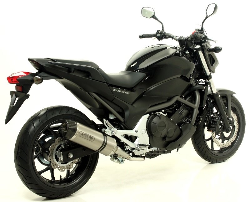 ARROW アロー RACE-TECH スリップオンマフラー NC 700 S 750 X INTEGRA DCT D HONDA ホンダ マフラー サイレンサー材質:アルミニウムダーク|ウェビック 店