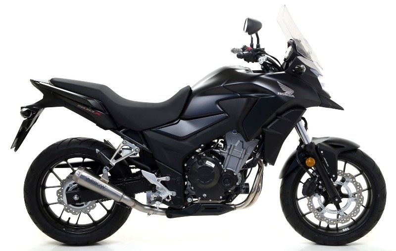 ARROW アロー PRO-RACE サイレンサー CB 500 X HONDA ホンダ スリップオンマフラー マフラー サイレンサー材質:ダークステンレス|ウェビック 店