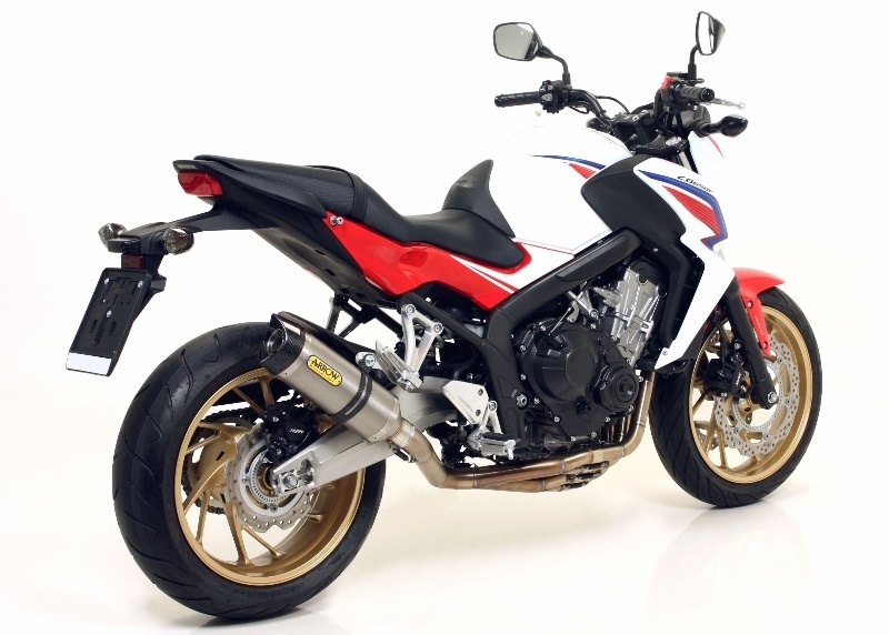 ARROW アロー THUNDER スリップオンマフラー CB 650 F CBR HONDA ホンダ マフラー サイレンサー材質：アルミニウム｜ウェビック　店