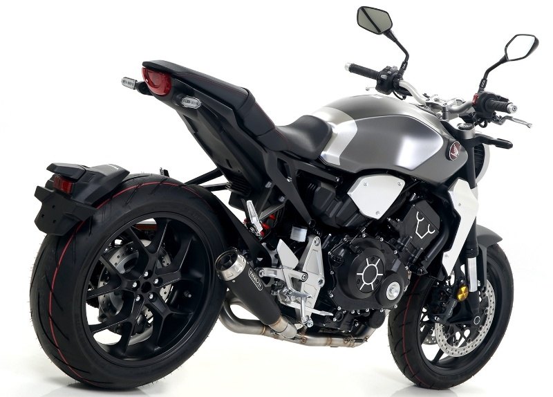 ARROW アロー PRO-RACE サイレンサー CB 1000 R HONDA ホンダ スリップオンマフラー マフラー サイレンサー材質：ダークステンレス