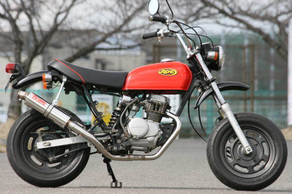 K2TEC ケイツーテック Bomber[ボンバー]ステンレス エイプ50 HONDA ホンダ フルエキゾーストマフラー マフラー