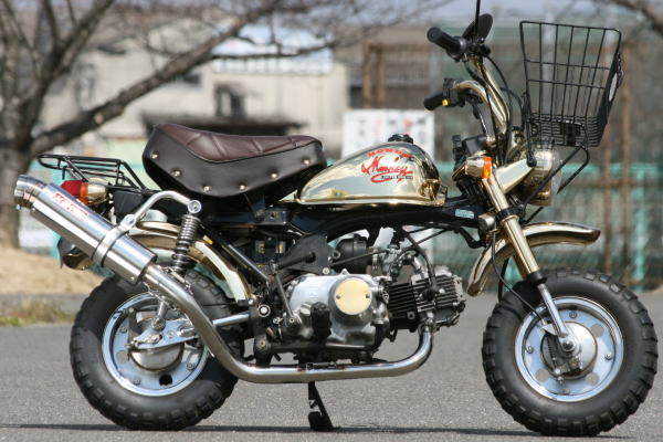 K2TEC ケイツーテック Bomber[ボンバー]ステンレス モンキー ゴリラ HONDA ホンダ フルエキゾーストマフラー マフラー