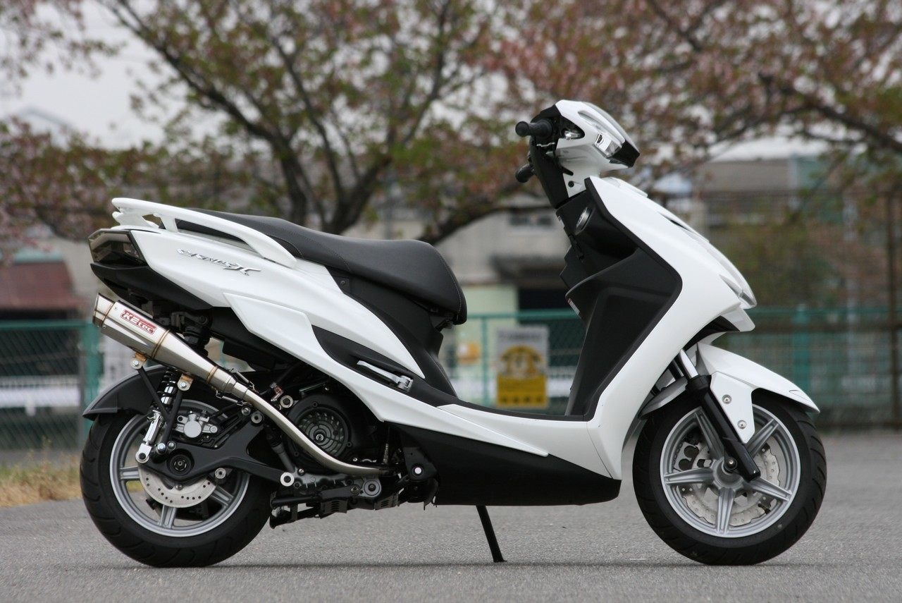 K2TEC ケイツーテック GP-R(ジーピーアール) テーパー シグナスX SR YAMAHA ヤマハ フルエキゾーストマフラー マフラー｜ウェビック　店