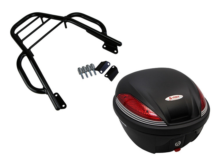 ENDURANCE エンデュランス タンデムグリップ付きキャリア＋リアボックスセット 30L CB400スーパーフォア CB400スーパーボルドール HONDA ホンダ トップケース・テールボックス 車体用バッグ・ケース 19,231円