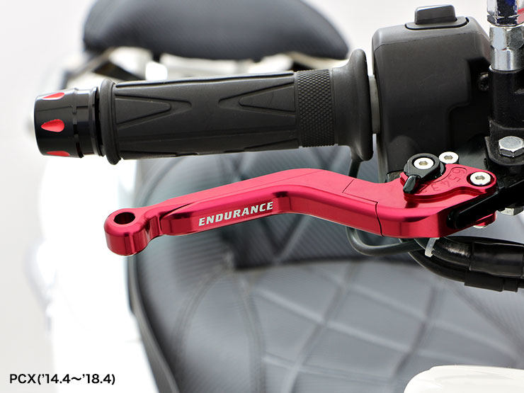 ENDURANCE エンデュランス アジャスタブルレバー左右セット スライド可倒式 カラー バイク用品 | mantamagnetica.com.br