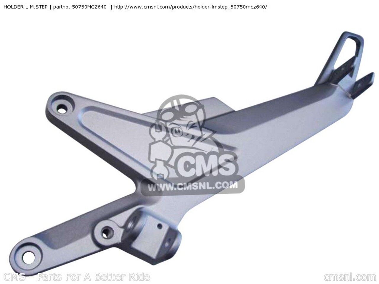 CMS シーエムエス HOLDER L.M.STEP CB900F 2002 2 AUSTRALIA CANADA ENGLAND USA 2003 3 KOREA 2004 4 2007 7 IRELAND HORNET EUROPEAN DIRECT SALES FRANCE GERMANY NETHERLANDS HONDA ホンダ その他ステップオプション・補修部品 ステップ 足回り