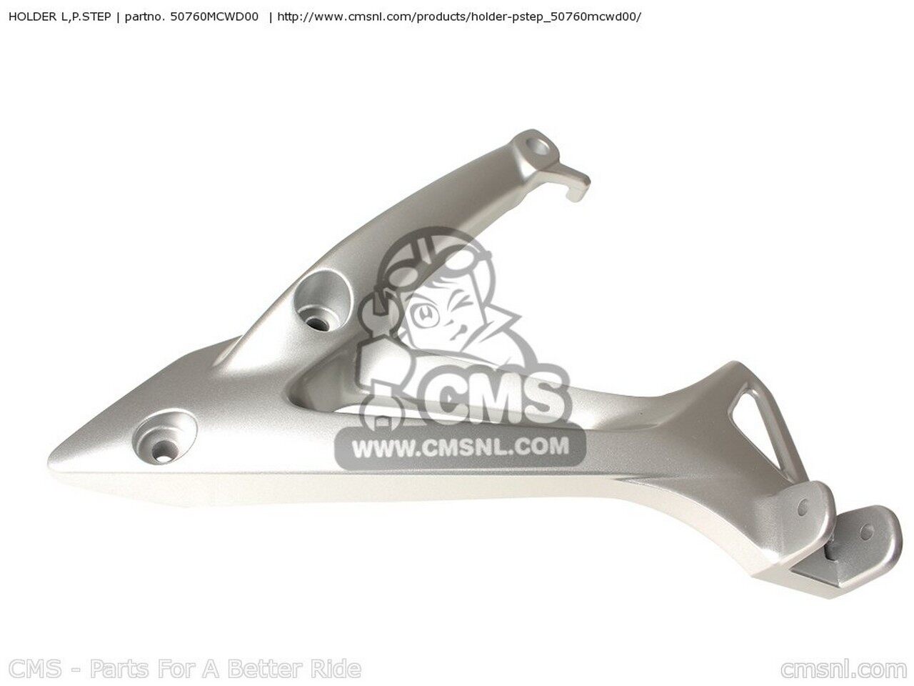 CMS シーエムエス HOLDER L，P.STEP VFR800 2 AUSTRALIA FRANCE 6 ENGLAND EUROPEAN DIRECT SALES / CMF IRELAND 8 TWO 9 MK MME TYPE ENGLAN DMK 3 4 INTERCEPTOR USA VFR800A CANADA ABS 5 HONDA ホンダ その他ステップオプション・補修部品 ステップ 足回り 28,051円