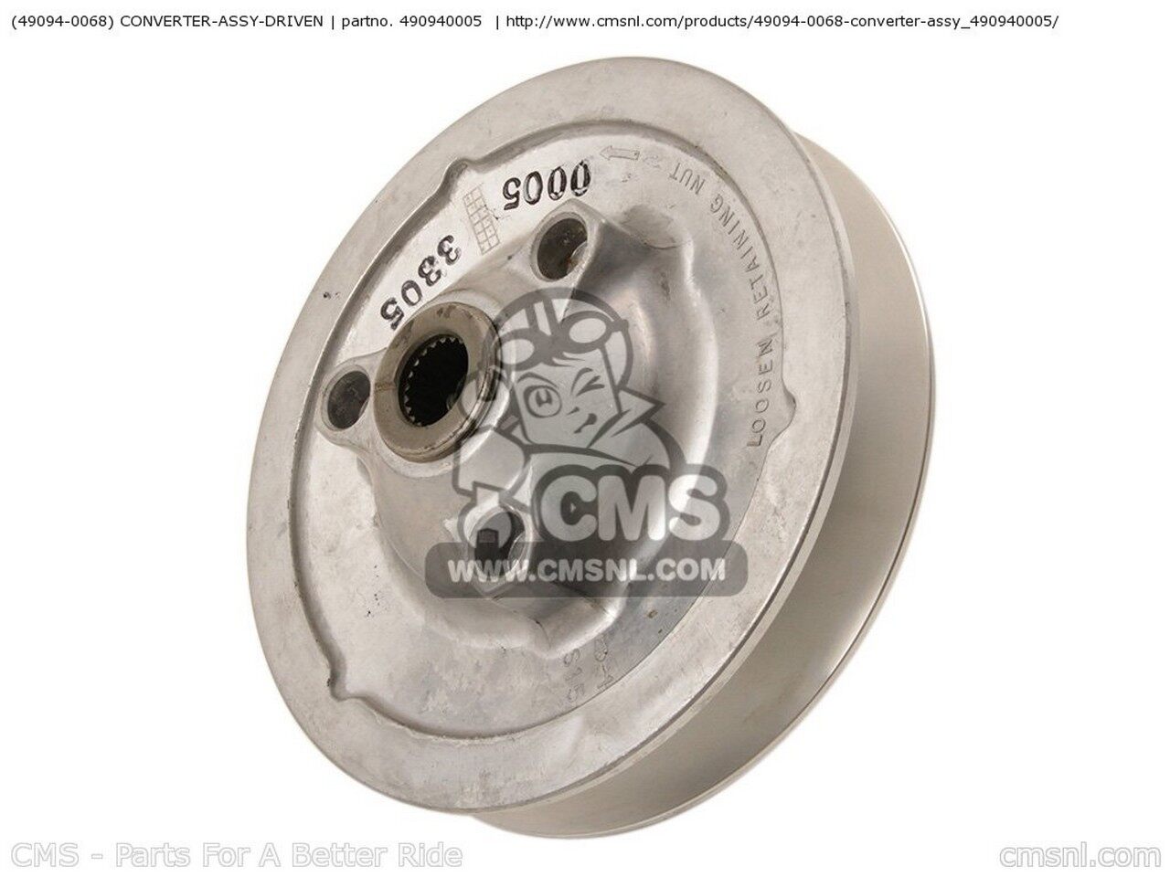 CMS シーエムエス (490940068) CONVERTER-ASSY-DRIVEN KAWASAKI カワサキ ミッション・ギア エンジンパーツ エンジン｜ウェビック　店