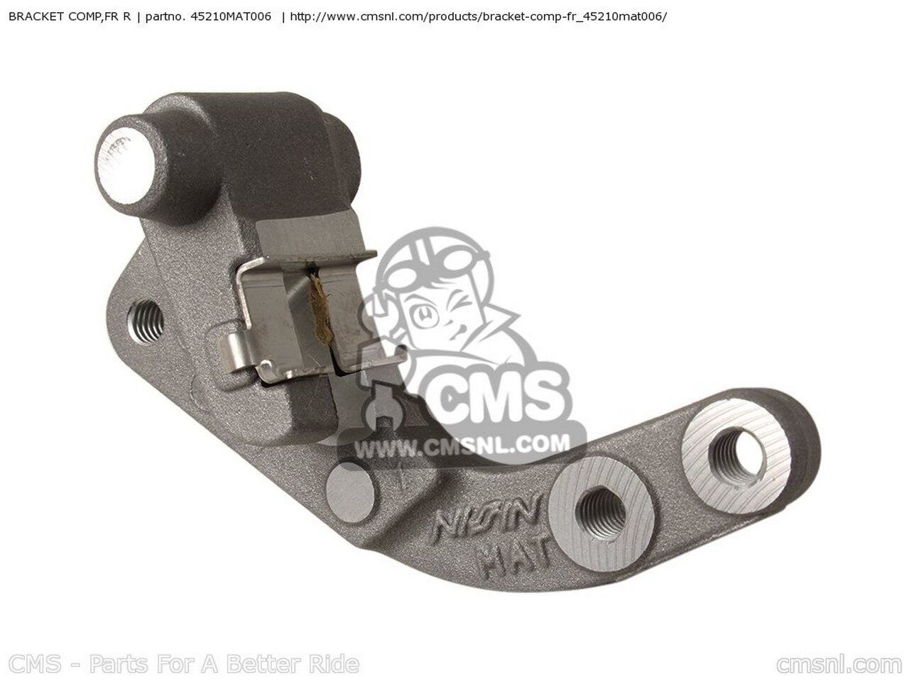 CMS シーエムエス BRACKET COMP，FR R CB1100SF X11 2001 1 EUROPEAN DIRECT SALES CBR1100XX SUPERBLACKBIRD Y AUSTRALIA / KPH BRAZILKPH CANADA KMH ENGLAND MKH FRANCE GERMANY SWEDEN SWITZERLAND USA HONDA ホンダ キャリパーサポート・ブラケット ブレーキ｜ウェビック　店