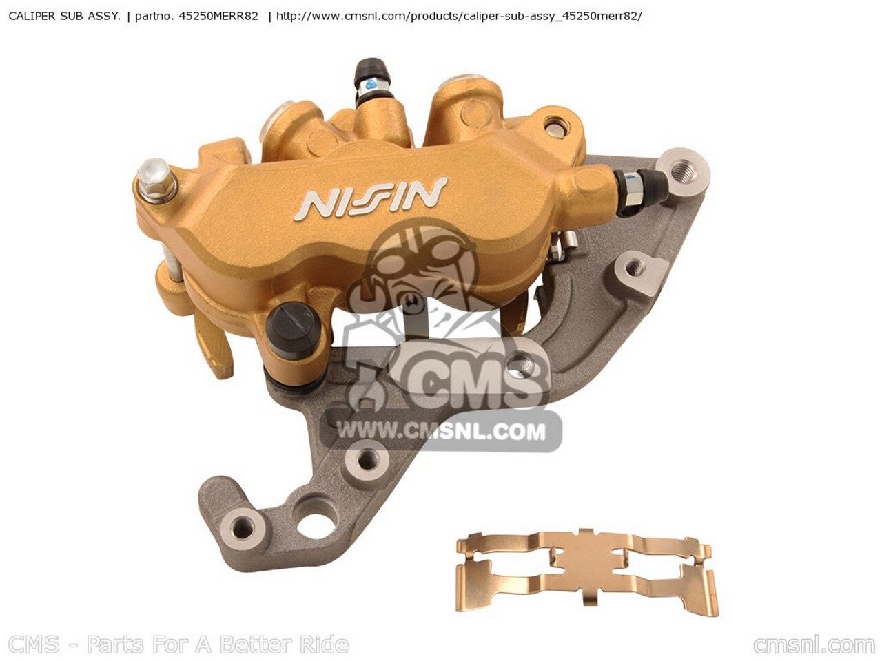 CMS シーエムエス CALIPER SUB ASSY. CBF600NA 2010 A FRANCE / ABS CMF CBF600SA ENGLAND BCT MKH HONDA ホンダ キャリパー ブレーキ