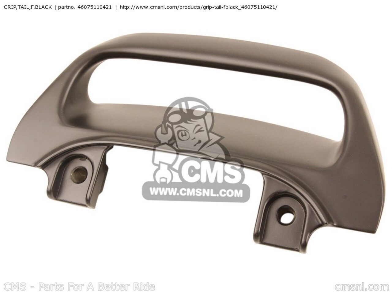 CMS シーエムエス GRIP,TAIL,F.BLACK KAWASAKI カワサキ グラブバー・タンデムバー・シーシーバー 外装|ウェビック 店