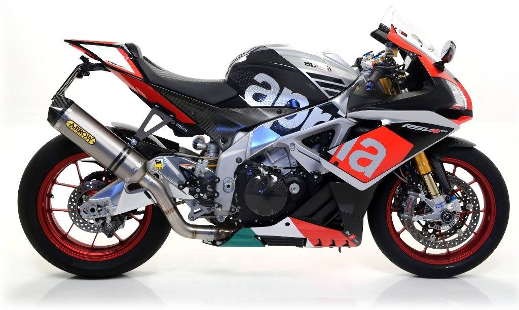 ARROW アロー RACE-TECH スリップオンマフラー RSV 4 RR RF TUONO V4R APRC V4 1100 FACTORY FACTROY Factory APRILIA アプリリア マフラー サイレンサー材質：チタン