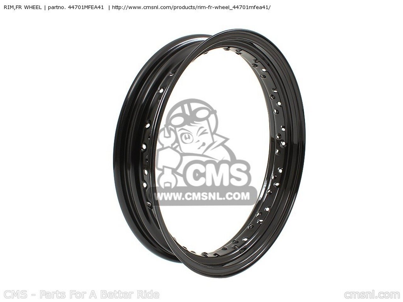 CMS シーエムエス RIM，FR WHEEL VT750C2 2007 7 AUSTRALIA / KMH ENGLAND MKH EUROPEAN DIRECT SALES FRANCE CMF IRELAND 2008 8 2009 9 MME VT750C2B 2010 A ST 2011 B VT750C2F VT750C2S ABS 3ED TYPE 3 HONDA ホンダ その他ホイールオプション・補修部品 ホイール関連