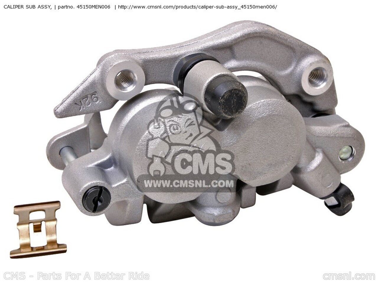 CMS シーエムエス CALIPER SUB ASSY， CR125R 4 AUSTRALIA EUROPEAN DIRECT SALES USA 5 6 7 CR250R 2004 2005 2006 / CMF 2007 CRF250R 8 9 BLA A CRF250X B CRF450R 2008 2009 2011 CRF450X HONDA ホンダ キャリパー ブレーキ