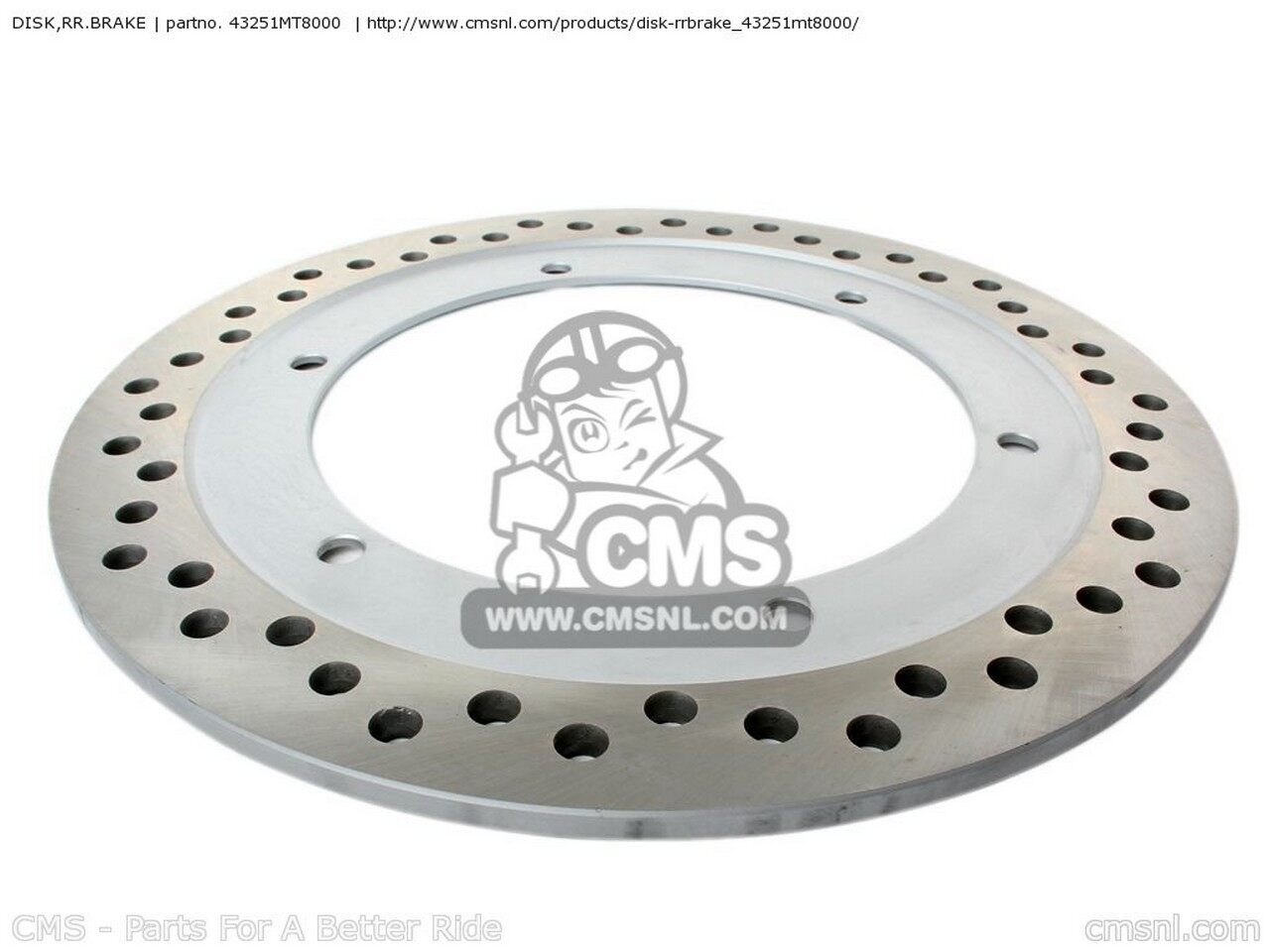 CMS シーエムエス DISK，RR.BRAKE GL1500A GOLDWING ASPENCADE Y AUSTRALIA / KPH USA GL1500SE SPECIAL EDITION AUSTRIA ENGLAND MKH EUROPE DIRECT SALES FINLAND FRANCE CMF GERMANY SINGAPORE SPAIN SWEDEN SWITZERLAND ST1100 PANEUROPEAN 2000 EUROPEAN HONDA ホンダ