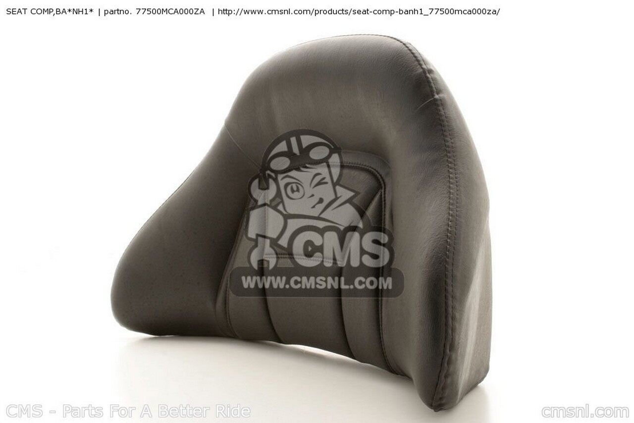 CMS シーエムエス SEAT COMP，BA*NH1* GL1800 GOLDWING 1 USA 2 3 GL1800A AUSTRALIA / KMH CANADA ENGLAND EUROPEAN DIRECT SALES FRANCE CMF HONDA ホンダ シート シート関連 外装