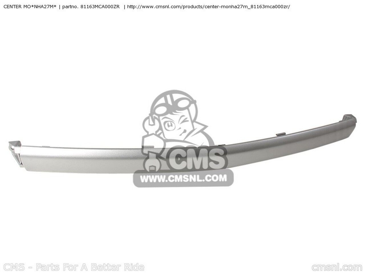 CMS シーエムエス CENTER MO*NHA27M* GL1800 GOLDWING 5 USA 6 AUSTRALIA / GH ENGLANDGH EUROPEAN DIRECT SALES FRANCE CMF IRELAND GL1800A ENGLAND HONDA ホンダ その他トップケース・テールボックスオプション・補修部品 車体用バッグ・ケース