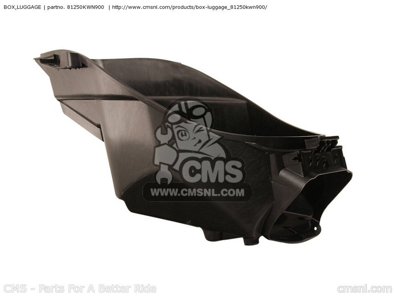 CMS シーエムエス BOX，LUGGAGE WW125EX2 A AUSTRALIA ENGLAND EUROPEAN DIRECT SALES KOREA WW125EX2A FRANCE HONDA ホンダ シートインナーカウル 外装