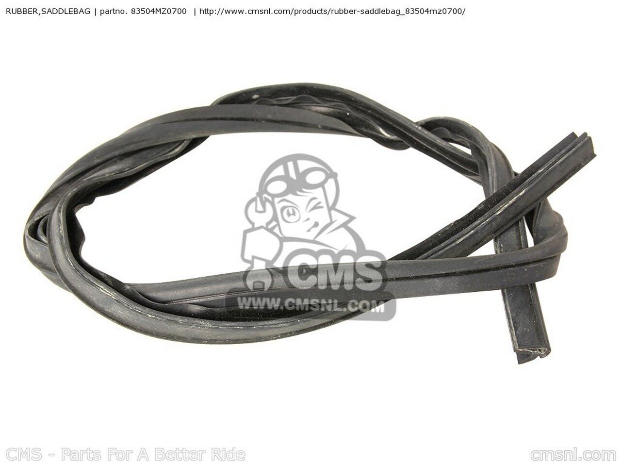 CMS シーエムエス RUBBER，SADDLEBAG GL1500CF VALKYRIE INTERSTATE 2000 Y USA 2001 1 GL1500CT AUSTRALIA / RBM WIN CANADA TOURER VT1100T SHADOW 1100 ACE HONDA ホンダ その他パニアケースオプション・補修部品 車体用バッグ・ケース