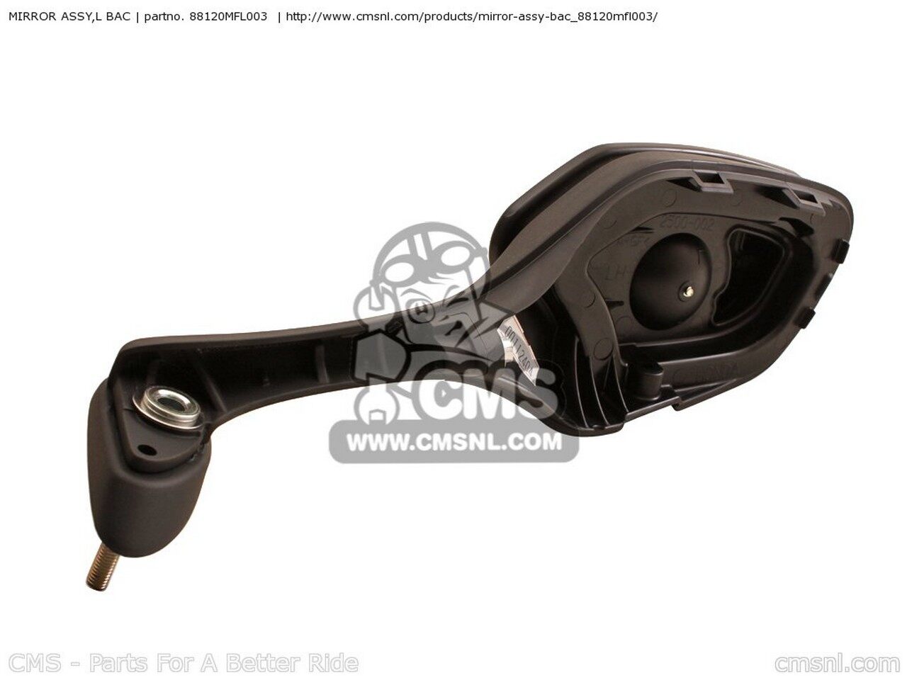 CMS シーエムエス (88120-MFL-013) MIRROR ASSY,L BAC CBR1000RA 9 ENGLAND / TYPE 3 ABS MME FRANCE 2 CMF HRC MKH A AUSTRALIA BRAZIL 5 EUROPEAN DIRECT SALES 4 KOREA B REP EURO TYPE4 FIREBLADE TRI HONDA ホンダ ミラー ハンドル|ウェビック 店