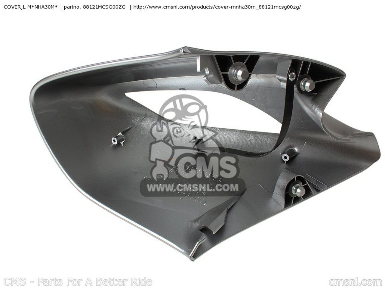 CMS シーエムエス COVER，L M*NHA30M* ST1300 PANEUROPEAN 2006 6 EUROPEAN DIRECT SALES 2009 9 FRANCE / CMF MME ST1300A 2008 8 AUSTRALIA ABS 2004 4 ENGLAND IRELAND CHINA MKH KOREA HONDA ホンダ アッパーカウル・フロントカウル カウル関連 外装