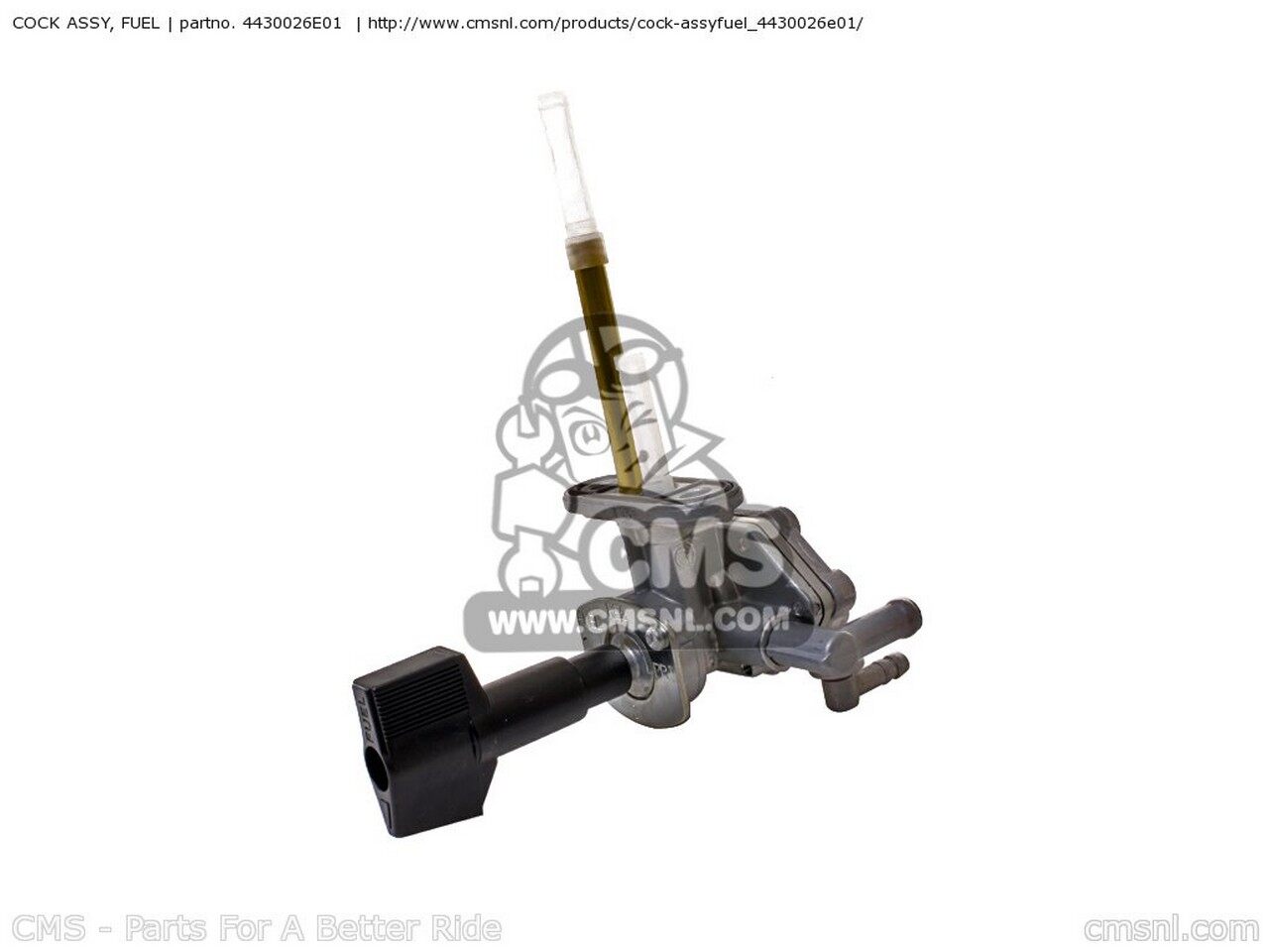 CMS シーエムエス COCK ASSY，FUEL GSF600S BANDIT 2000 Y USA E03 2001 K1 2002 K2 2003 K3 SUZUKI スズキ 燃料コック 燃料関連 エンジン｜ウェビック　店